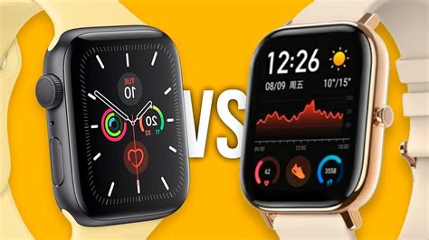 smartwatch vs apple watch|amazfit smartwatch vs apple watch.